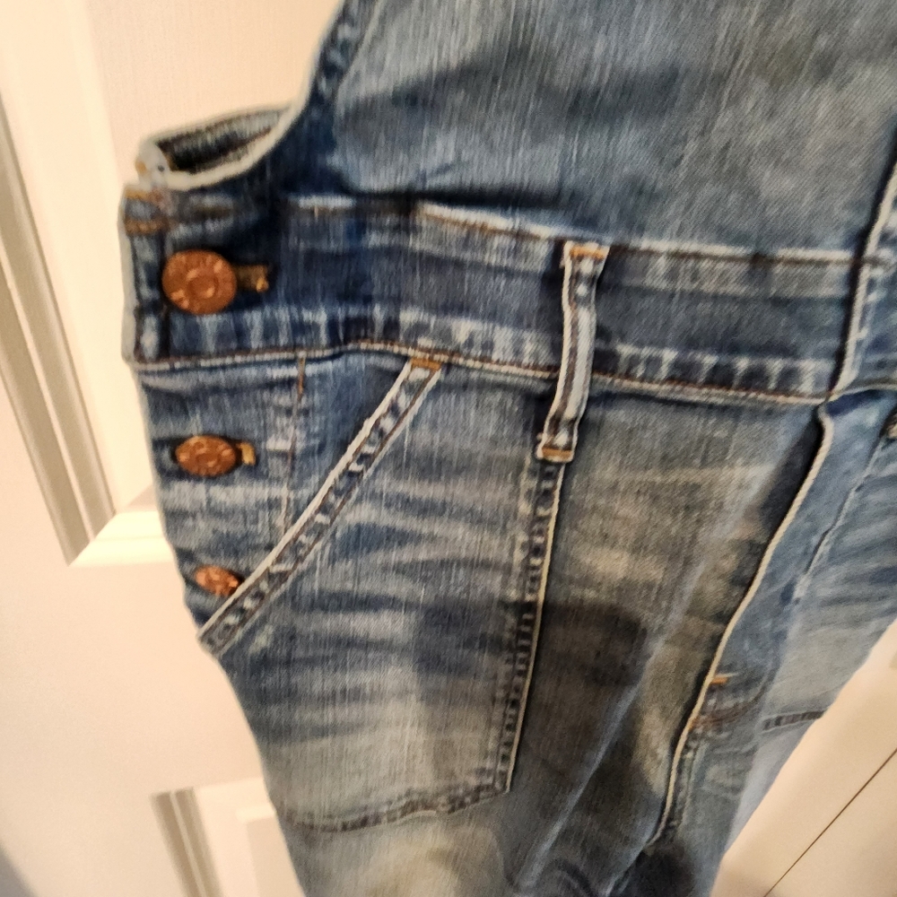 Madewell Blue Denim Jeans Overalls - Picture 4 of 14